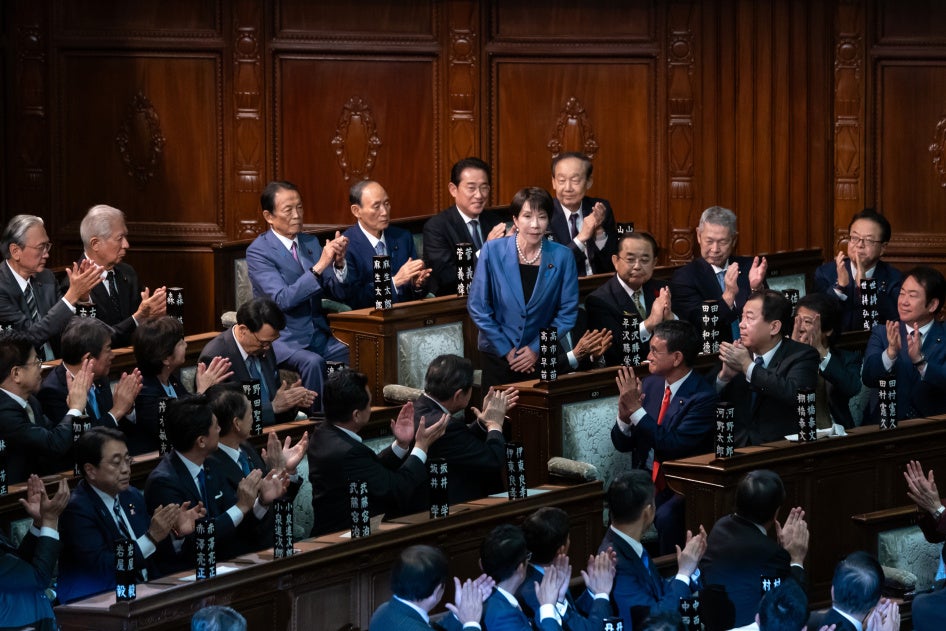 日本：高市新政権は、人権外交を行うべき | Human Rights Watch